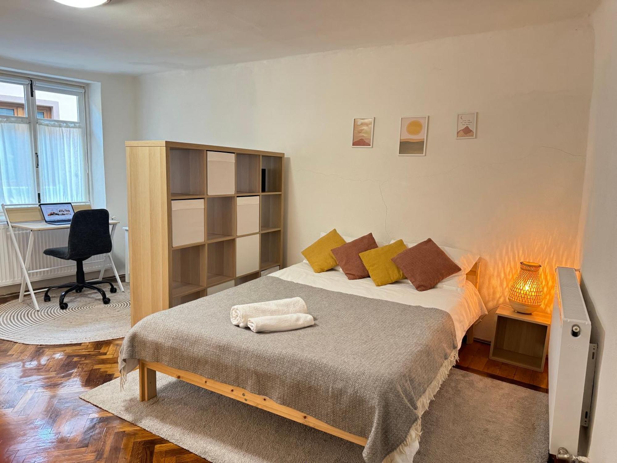 Charming Studio Ideal For Getaways Or Workations In Sibiu'S Medieval City Center מראה חיצוני תמונה