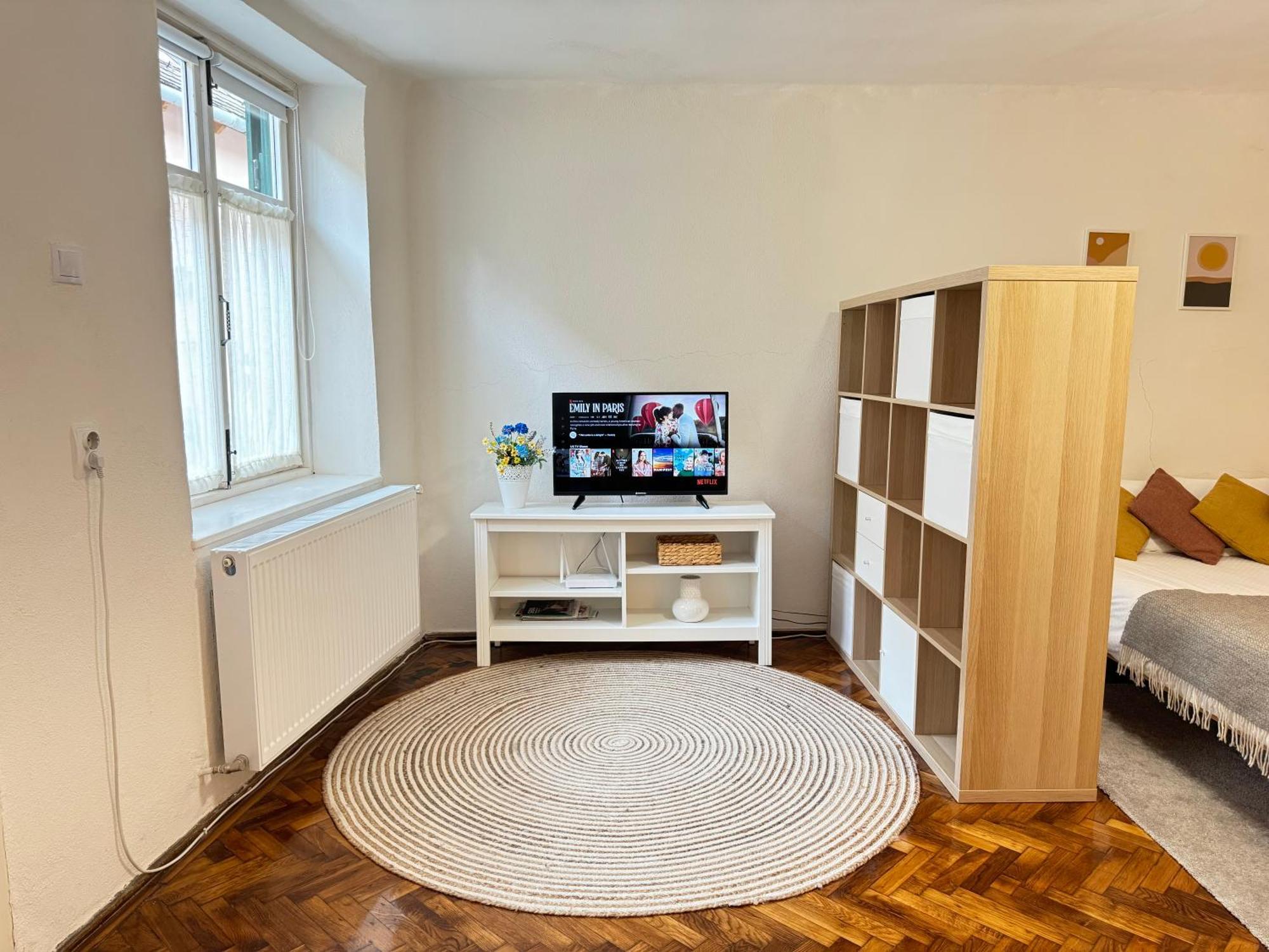 Charming Studio Ideal For Getaways Or Workations In Sibiu'S Medieval City Center מראה חיצוני תמונה